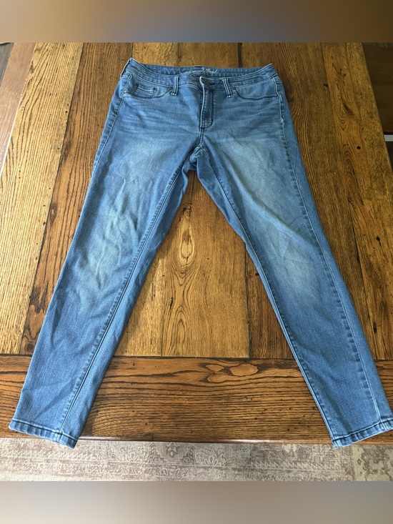 Universal Thread Denim - Universal Thread Medium Blue Denim Skinny Jeans Size 10/30 Short